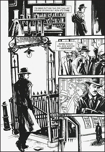SHERLOCK HOLMES AND THE EMPIRE BUILDERS The Gene Genie Volume 1 Walter Simonson Cover Signed