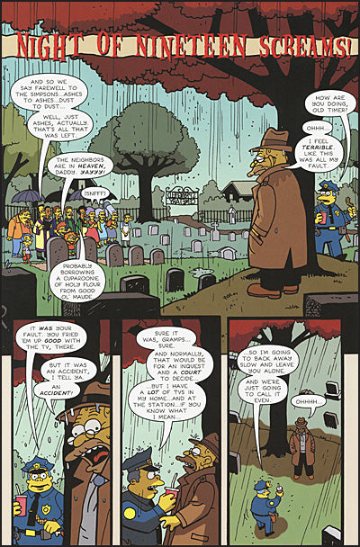 THE SIMPSONS TREEHOUSE OF HORROR Ominous Omnibus Volume 3