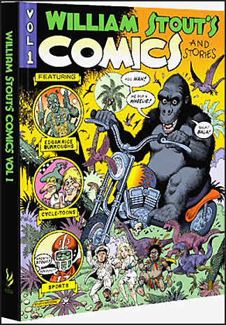 WILLIAM STOUT'S COMICS AND STORIES Volume 1 Hardcover Signed
