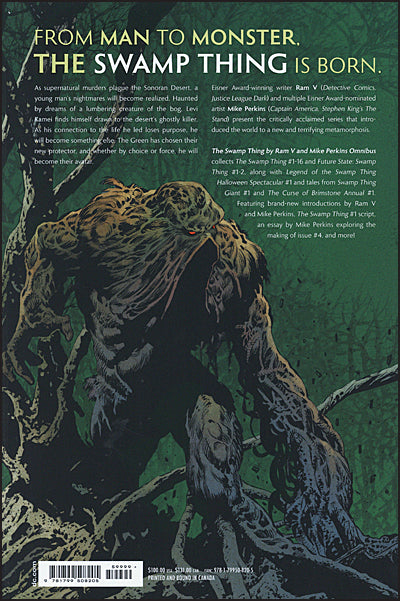 SWAMP THING By Ram V & Mike Perkins Omnibus