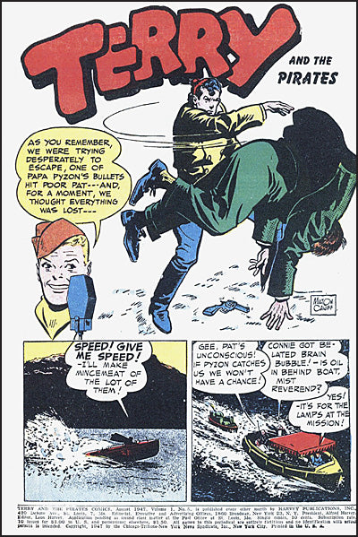 TERRY & THE PIRATES #5 Facsimile Edition
