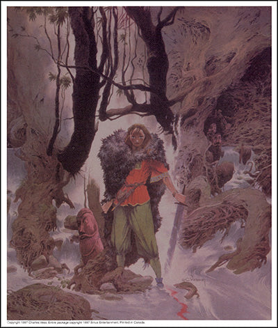 CHARLES VESS Portfolio, Book of Ballads and Sagas Signed & Limited