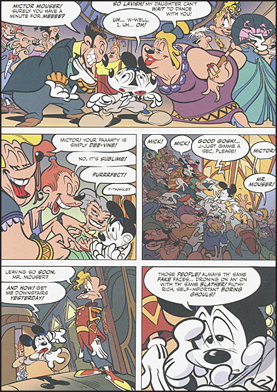 WALT DISNEY DONALD AND MICKEY IN METROPOLIS AND FAUST