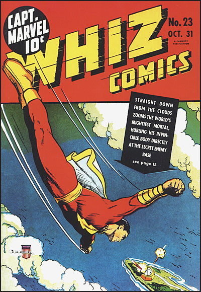 WHIZ COMICS #23 Facsimile Edition