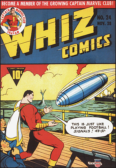 WHIZ COMICS #24 Facsimile Edition
