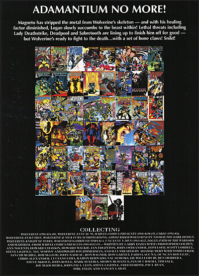 WOLVERINE Omnibus Volume 5 Adam Kubert Cover