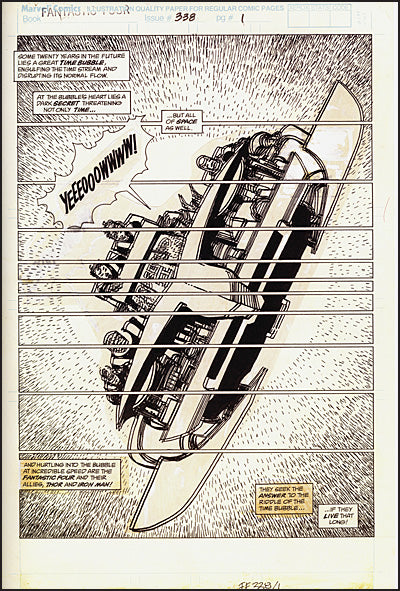WALTER SIMONSON FANTASTIC FOUR Artist's Edition