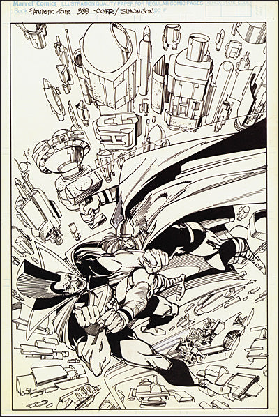 WALTER SIMONSON FANTASTIC FOUR Artist's Edition