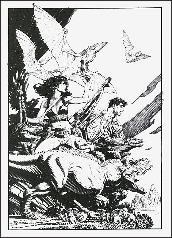 XENOZOIC By Mark Schultz Hardcover Signed