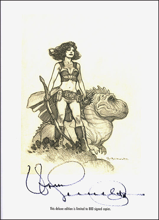XENOZOIC By Mark Schultz Hardcover Signed