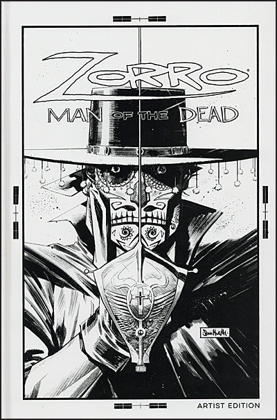 ZORRO MAN OF THE DEAD Artist Edition
